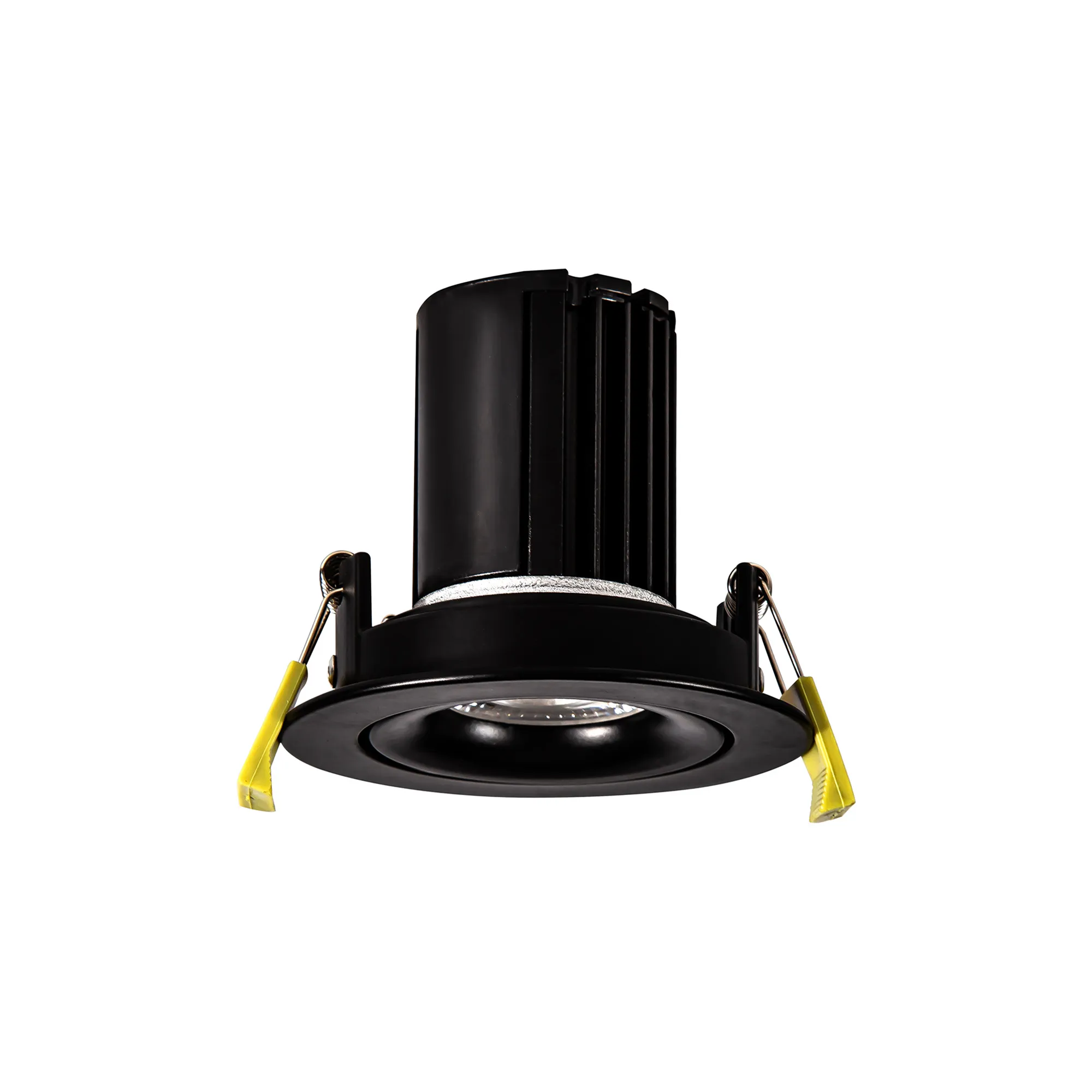 Bruve 10 Tridonic Powered 10W 2700K 710lm 36° CRI>90 LED Engine Adjustable Round Matt Black Fixed Spot light, IP20 DM201260  Dlux Bruve A 10